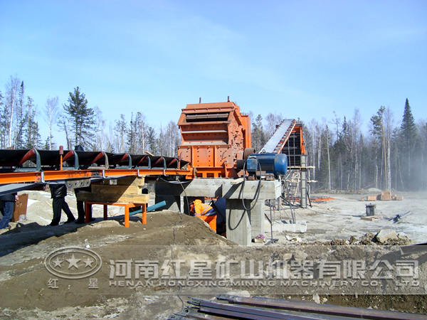 四川資陽某硅砂廠加工現(xiàn)場